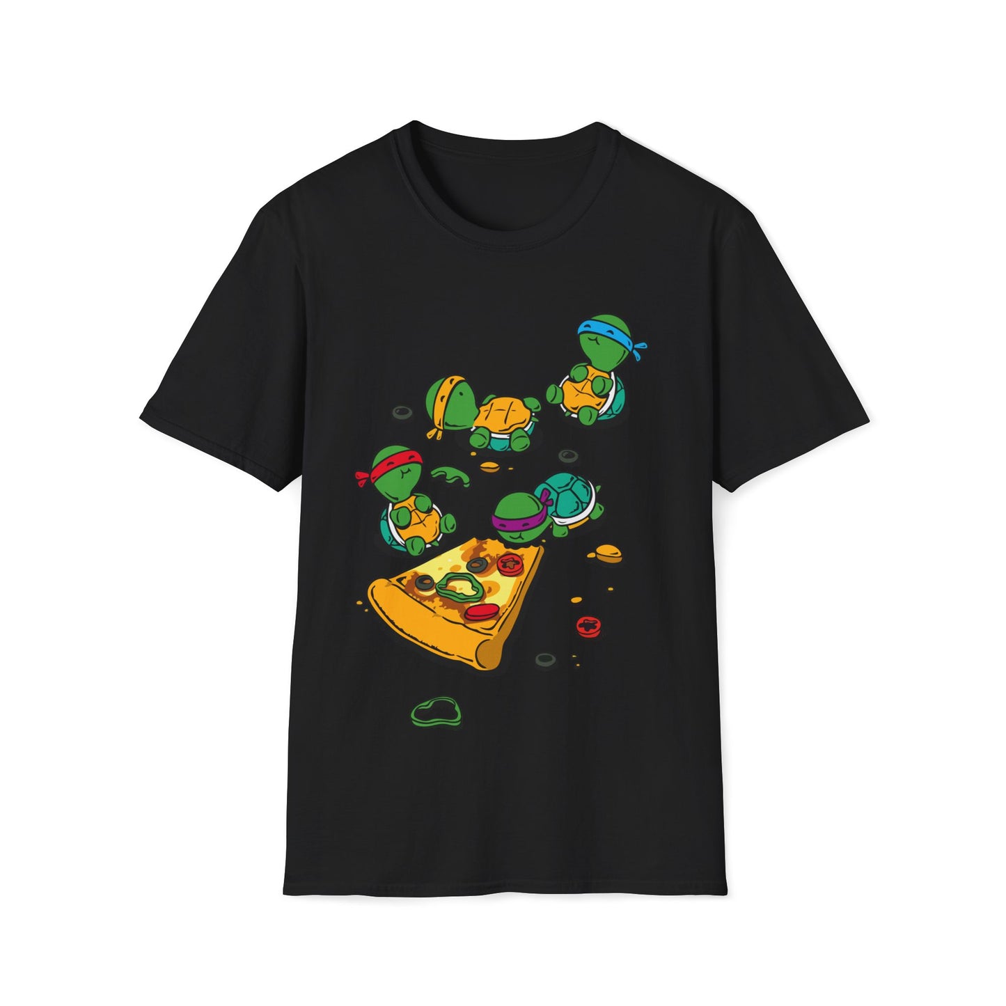 Pizza and Baby Turtles (unisex tshirt)