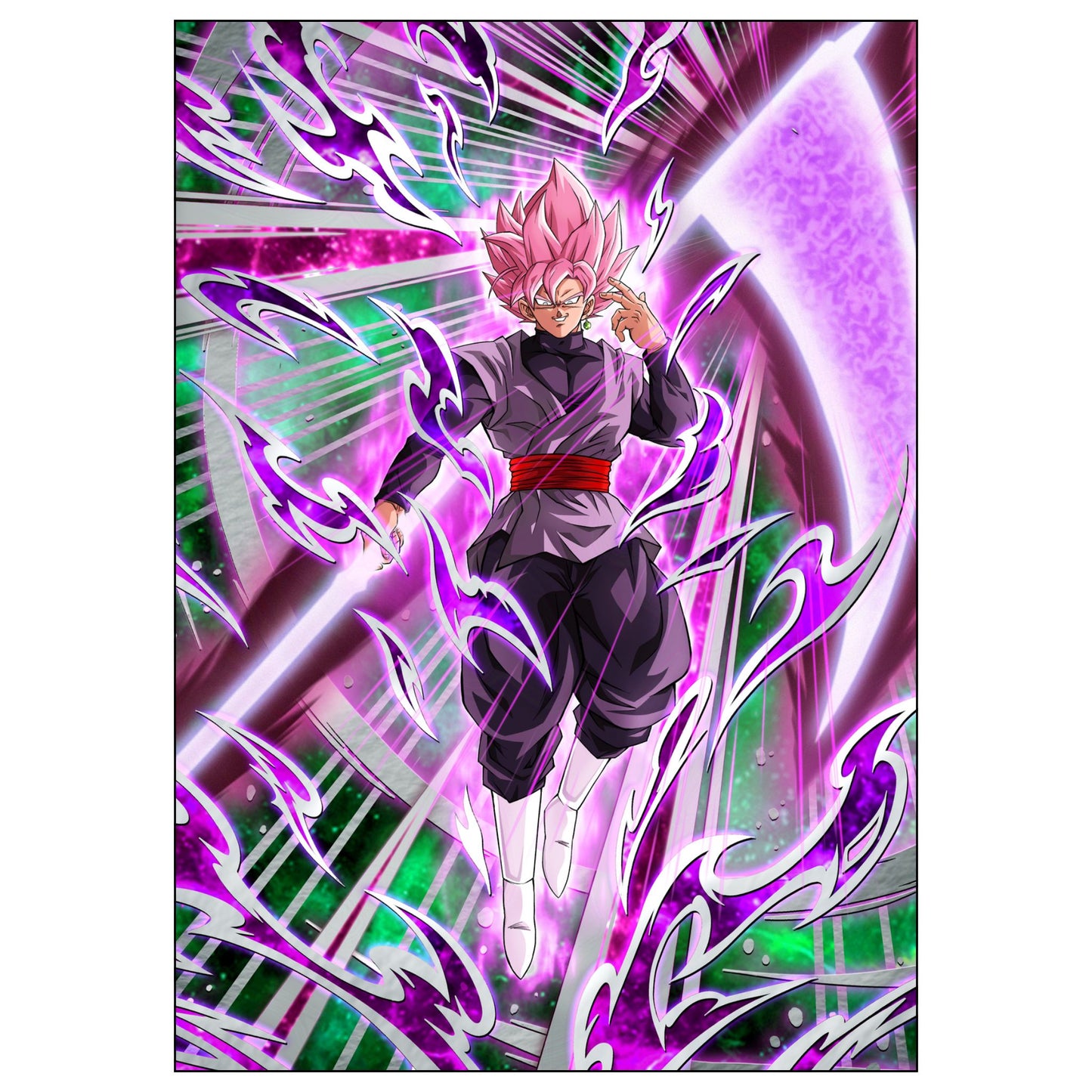 SS ROSE GOKU BLACK (ZAMASU) PRINT