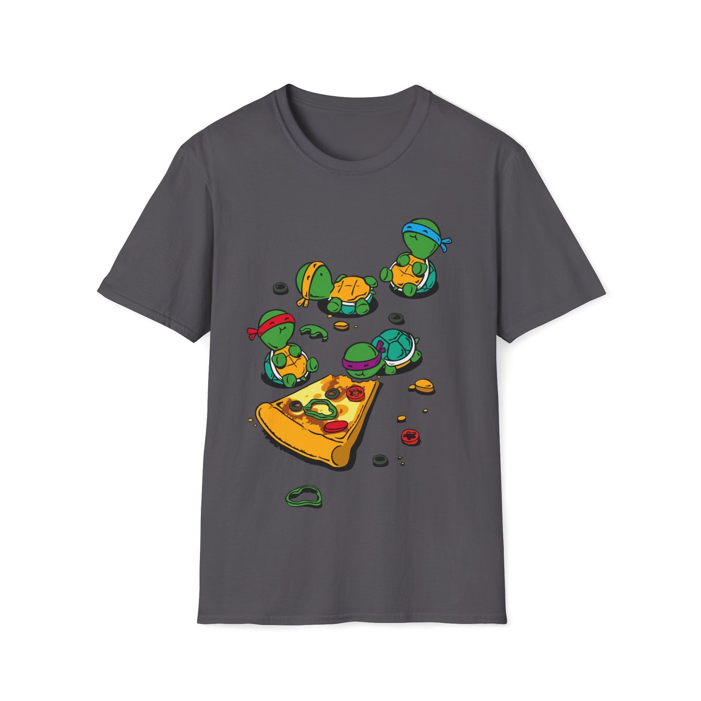 Pizza and Baby Turtles (unisex tshirt)