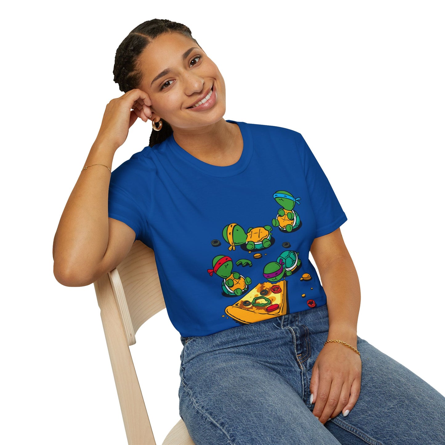 Pizza and Baby Turtles (unisex tshirt)