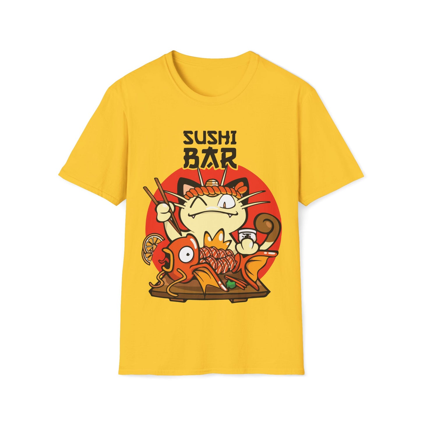 Cat Sushi Bar (unisex tshirt)