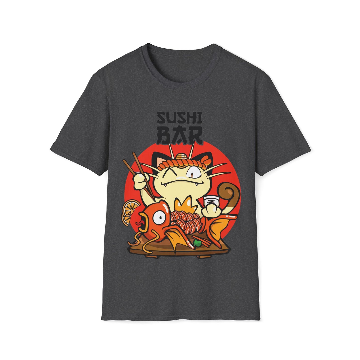 Cat Sushi Bar (unisex tshirt)