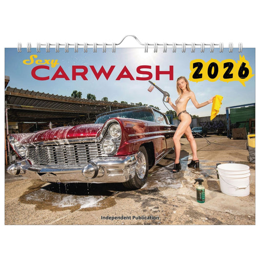 Sexy Carwash 2026 - Erotic Calendar