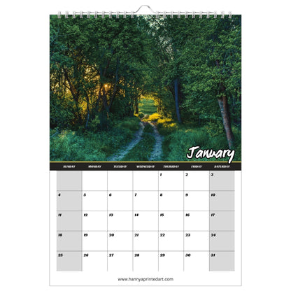 Forests 2026 - Calendar with planner