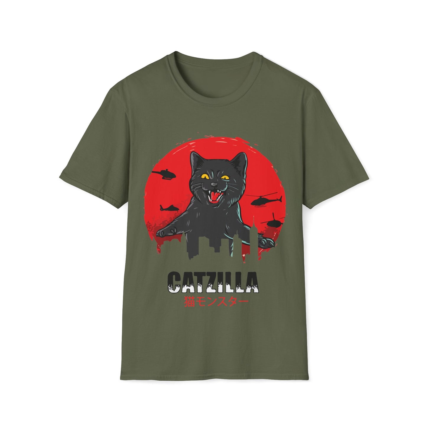 Catzilla (unisex tshirt)