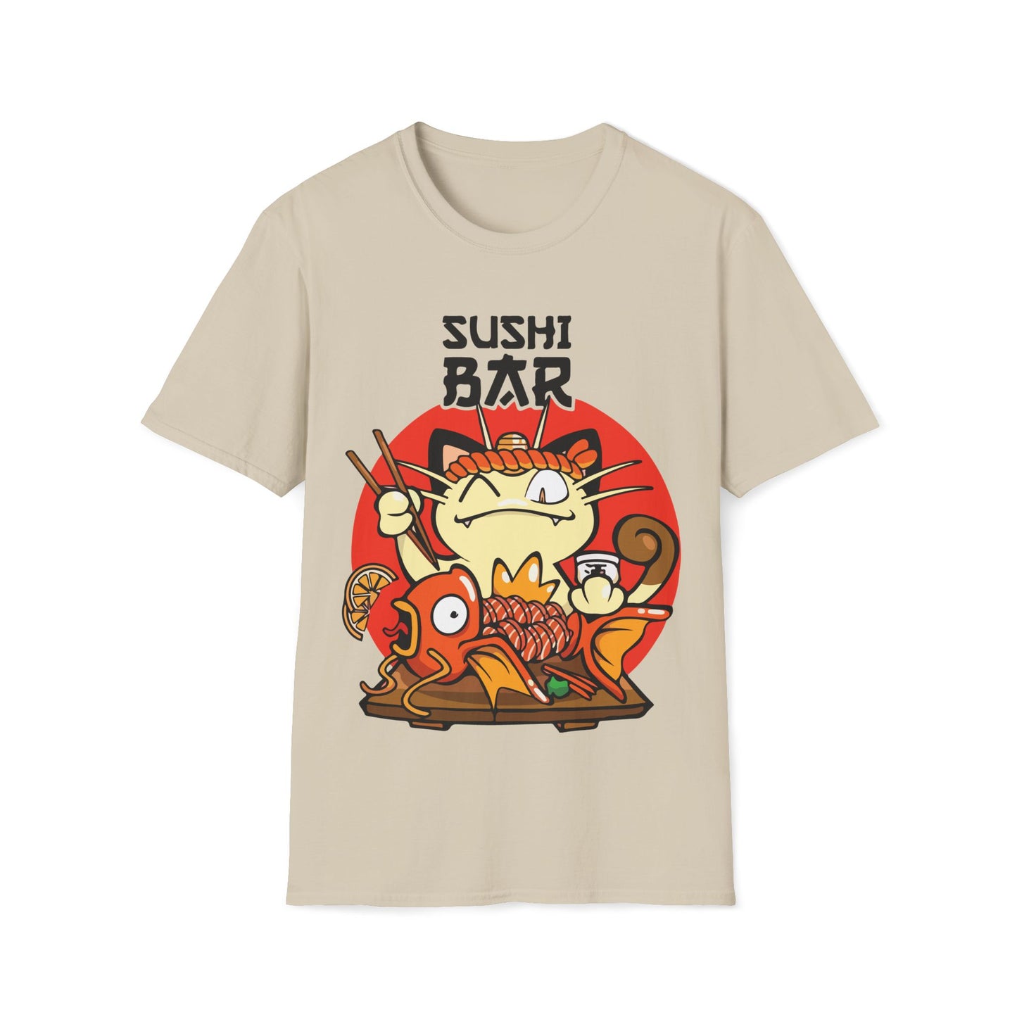 Cat Sushi Bar (unisex tshirt)