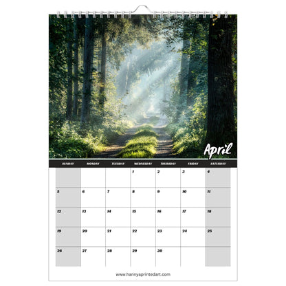 Forests 2026 - Calendar with planner