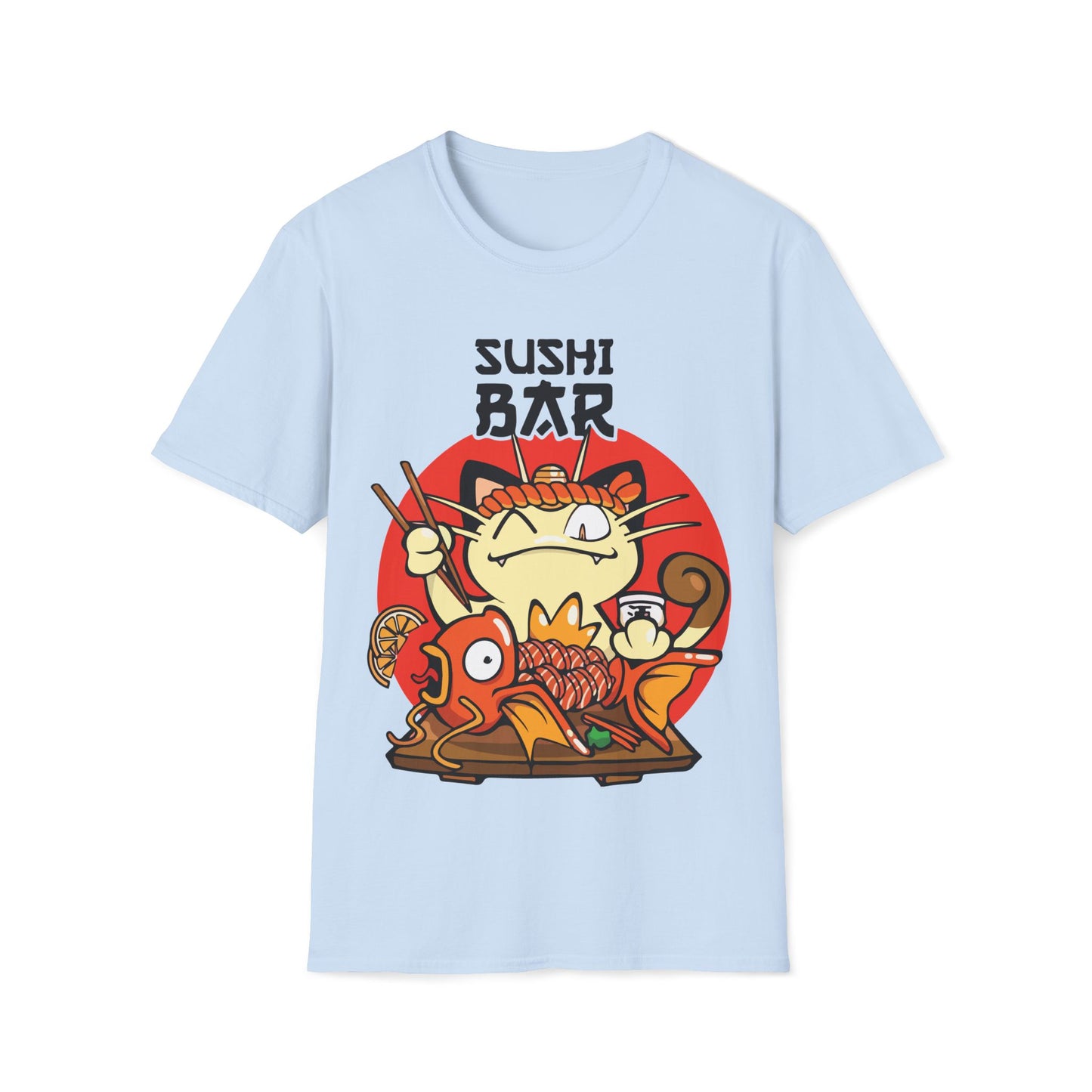 Cat Sushi Bar (unisex tshirt)