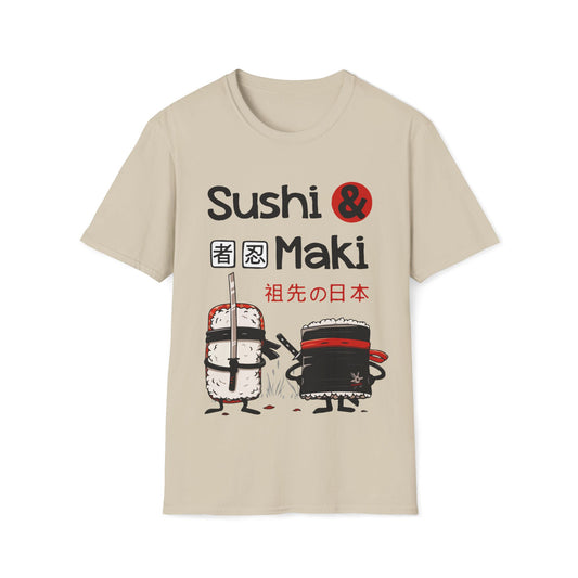 Sushi & Maki Ninja (unisex tshirt)