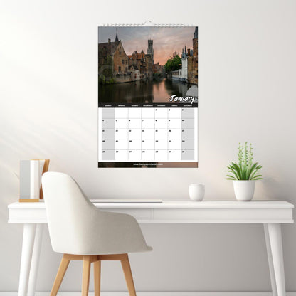 Rivers 2026 - Calendar with planner