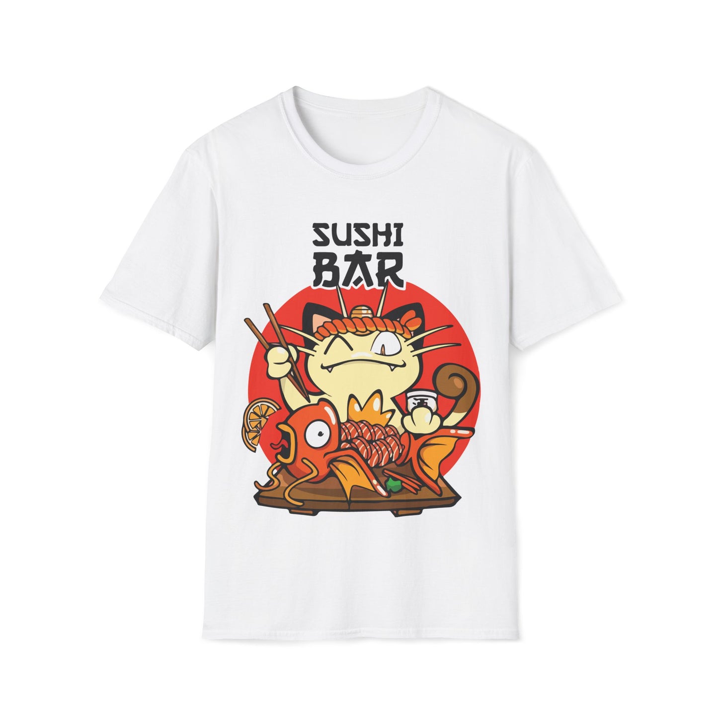 Cat Sushi Bar (unisex tshirt)