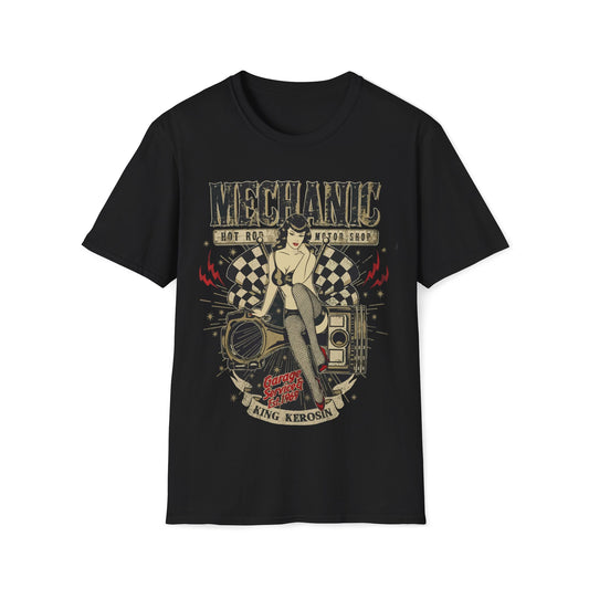 Mechanic Sexy Pinup (unisex tshirt)