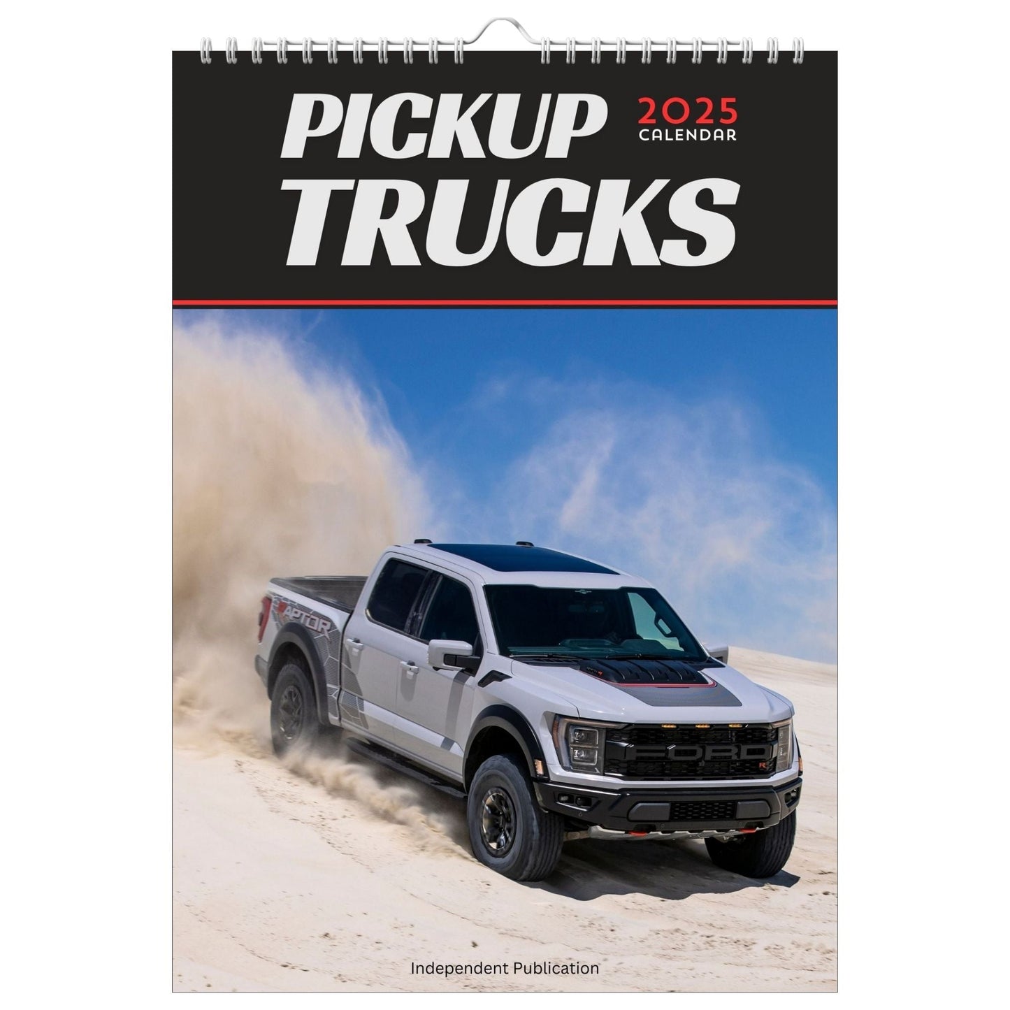 Pickup Trucks 2025 - Calendar with Planner - Hannya Printed Art