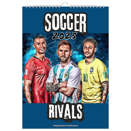 Soccer Rivals 2025 - Calendar - Hannya Printed Art