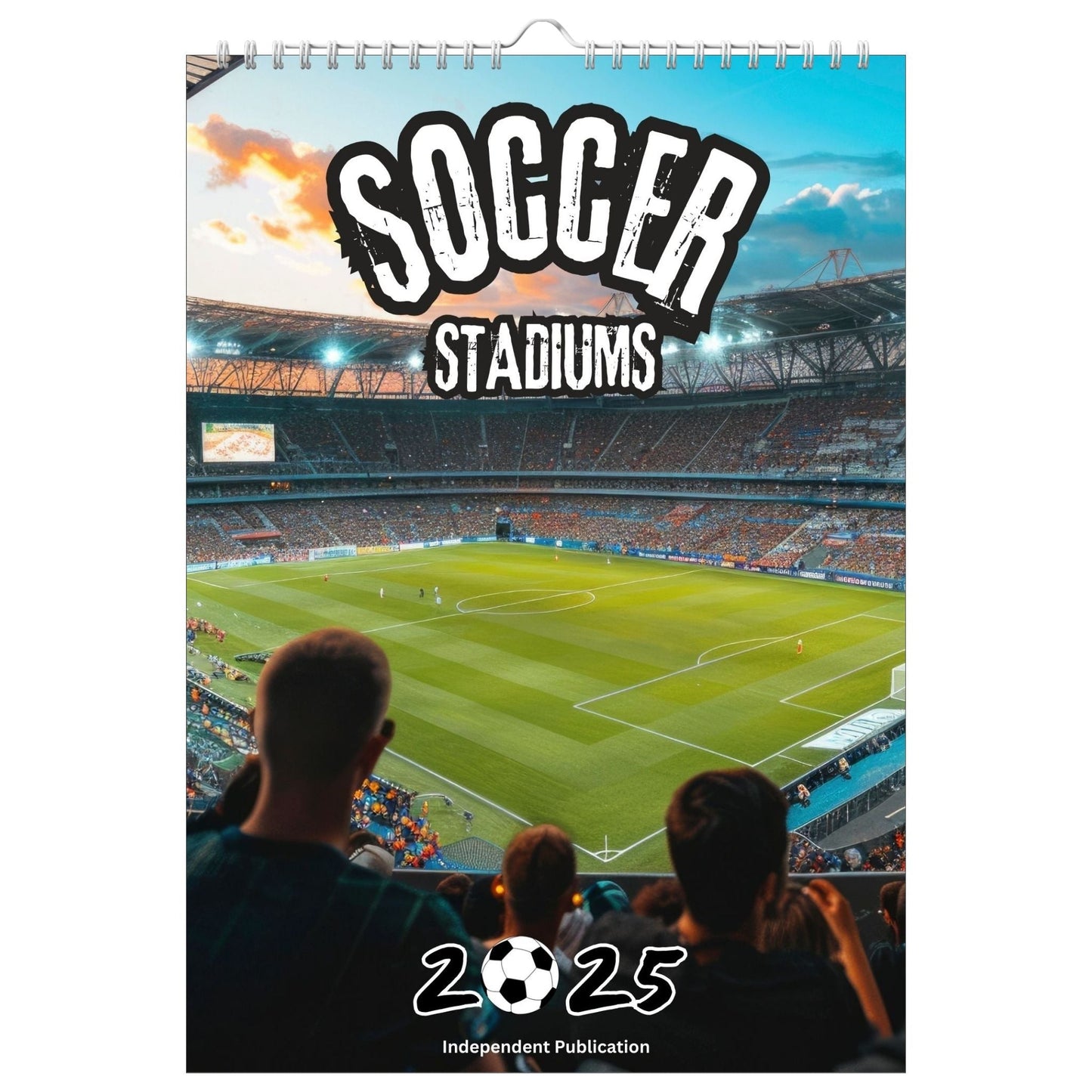 Soccer Stadiums 2025 - Calendar and Planner - Hannya Printed Art